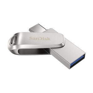 Sandisk Ultra DUAL DRIVE LUX 32 GB USB 3.1 + USB TYPE-C  / Mobil memória, Android APP, 150 MB/s (186462)