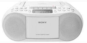 Sony CFD-S70W fehér hordozható kazettás CD-s rádió (CFDS70W.CET)