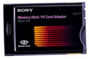 Sony MSAC-PC-2 PC Card Adapter Memory Stick