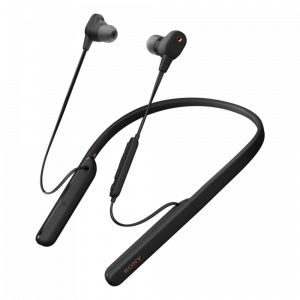 Sony WI-1000XM Bluetooth zajszűrős nyakpántos fülhallgató - fekete (WI1000XM2B.CE7)