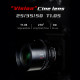 7Artisans 25mm T1.05 manuális Cine objektív (EOS-R) APS-C (C105B)