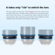 7Artisans 25mm T1.05 manuális Cine objektív (EOS-R) APS-C (C105B)