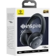 Baseus Inspire XH1 Noise Cancelling vezeték nélküli fejhallgató, fekete (A00085701123-00)