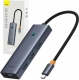 Baseus UltraJoy 5-Port HUB dokkoló állomás, szürke (B00052809813-00)