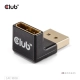 Club3D CAC-1008 (90° DisplayPort  1.4,  M/F, 4K120Hz, univerzális)