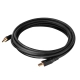 Club3D CAC-1061 (DisplayPort 1.4, HBR3, 8K60Hz, 5m, 32CH, Aranyozott, VESA, M/M)