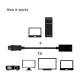 Club3D CAC-1080 (DisplayPort 1.4 to HDMI 2.0, 4K60Hz, HDR, 3D aktív)