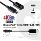 Club3D CAC-1080 (DisplayPort 1.4 to HDMI 2.0, 4K60Hz, HDR, 3D aktív)