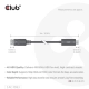 Club3D CAC-1083 (DisplayPort 1.4 to HDMI 2.0, aktív adapter, 4K60Hz, HDR, 2m)