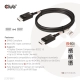 Club3D CAC-1091 (DisplayPort 2.1,  DP80, 4K240Hz, 1.2m, Bidirectional, M/M)