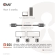 Club3D CAC-1091 (DisplayPort 2.1,  DP80, 4K240Hz, 1.2m, Bidirectional, M/M)