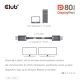 Club3D CAC-1092 (DisplayPort 2.1, DP80, 8K240Hz, 1.6m, Bi-Directional, M/M)