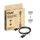 Club3D CAC-1092 (DisplayPort 2.1, DP80, 8K240Hz, 1.6m, Bi-Directional, M/M)