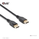Club3D CAC-1093 (DisplayPort 2.1, 8K120Hz, 3m, DP54, VESA tanúsítvány, M/M)