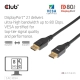 Club3D CAC-1094 (DisplayPort 2.1, 8K240Hz, 2m, DP80, VESA tanúsítvány, M/M)