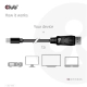 Club3D CAC-1115 (Mini DisplayPort to DisplayPort 1.4 HBR3, 8K60Hz/4K120Hz, 2m, kétirányú)