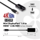 Club3D CAC-1180 (Mini DisplayPort 1.4 to HDMI 2.0, 4K60Hz, HDR, 3D, 16bpc)