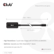 Club3D CAC-1188 (Mini DisplayPort 1.4 to HDMI 8K60Hz, aktív, HDCP 2.2, 9cm)