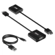 Club3D CAC-1302 (HDMI 1.4 to VGA + Audio, 1080p@60Hz, Micro USB power)