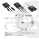 Club3D CAC-1302 (HDMI 1.4 to VGA + Audio, 1080p@60Hz, Micro USB power)
