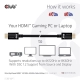 Club3D CAC-1371 (HDMI 2.1 Ultra High Speed, 4K120Hz, 8K60Hz, 48Gbps, M/M, 1m)
