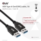 Club3D CAC-1409 (USB-A Gen2, M/M, 10Gbps, 3A, 15W, 5V/3A, 0.5m)