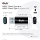 Club3D CAC-1525 (3.2 USB-A Gen 1 to 3.2 USB-C Gen 1, Bidirectional)