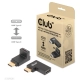 Club3D CAC-1528 (USB-C Gen 2 to USB-C Gen 2, 90 fokos adapter, 10Gbps, 4k120Hz)