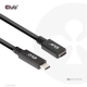 Club3D CAC-1529 (USB-C Gen 1 to USB-C, 5Gbps, 60W, 4K60Hz, M/F, 2m)