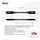 Club3D CAC-1529 (USB-C Gen 1 to USB-C, 5Gbps, 60W, 4K60Hz, M/F, 2m)