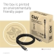 Club3D CAC-1579 (USB4 USB-C Gen 3x2, Bi-directional, 8K60Hz, 40Gbps, 240W PD, EPR, M/M, 3m)