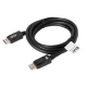 Club3D CAC-2068 (DisplayPort 1.4, M/M, 28AWG, HBR3, VESA tanúsítvánnyal, 8K60Hz, 2m)