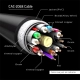 Club3D CAC-2068 (DisplayPort 1.4, M/M, 28AWG, HBR3, VESA tanúsítvánnyal, 8K60Hz, 2m)