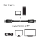 Club3D CAC-2068 (DisplayPort 1.4, M/M, 28AWG, HBR3, VESA tanúsítvánnyal, 8K60Hz, 2m)