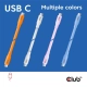 Club3D CAC-3001 (USB-C, PD 240W, 20Gbps, 4K60Hz, fehér, M/M, 2m)