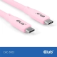 Club3D CAC-3002 (USB-C, PD 240W, 20Gbps, 4K60Hz, rózsaszín, M/M, 2m)