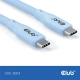 Club3D CAC-3003 (USB-C, PD 240W, 20Gbps, 4K60Hz, kék, M/M, 2m)