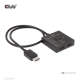 Club3D CSV-1384 (HDMI 2-az-1-ben, Kétirányú, 8K60Hz/4K120Hz, HDR, HDMI 2.1)