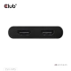 Club3D CSV-1475 (4K60HZ, 3.2 USB-C (USB-A Adapterrel) to 2xHDMI, Displaylink)