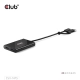 Club3D CSV-1475 (4K60HZ, 3.2 USB-C (USB-A Adapterrel) to 2xHDMI, Displaylink)