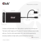 Club3D CSV-1475 (4K60HZ, 3.2 USB-C (USB-A Adapterrel) to 2xHDMI, Displaylink)