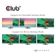 Club3D CSV-1564W100 (100W, 3.2 USB-C to 3xUSB-A 3.2, 5x USB-A,HDMI, PD, VGA, RJ45, SD, Micro SD, 3,5)
