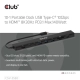 Club3D CSV-2550 (USB-C to 3xUSB-C, 3xUSB-A, RJ45, SD/MicroSD, 140W PD, HDMI, 8K30hz)