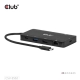 Club3D CSV-2552 (USB-C to 2xUSB-C, 2xUSB-A, 2xHDMI, RJ45, SD/MicroSD, 100W PD, 4K60hz)