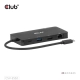 Club3D CSV-2552 (USB-C to 2xUSB-C, 2xUSB-A, 2xHDMI, RJ45, SD/MicroSD, 100W PD, 4K60hz)
