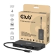 Club3D CSV-2552 (USB-C to 2xUSB-C, 2xUSB-A, 2xHDMI, RJ45, SD/MicroSD, 100W PD, 4K60hz)