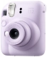 FUJIFILM Hungary Ltd. INSTAX MINI 12 LILAC PURPLE CSOMAG II. (Mini 12 + 10 db film + tok + kétoldalas matrica, díszdobozba