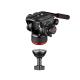 Manfrotto 504x fluid videó fej 536 karbon szimpla lábú állvánnyal (MVK504XCTALL)