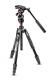 Manfrotto Befree live Aluminium tripod twist + video fej (MVKBFRT-LIVE)