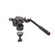 Manfrotto Nitrotech N8 video fej + 535 karbon állvány, single láb (MVKN8C)